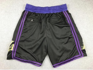 Los Angeles Lakers 2024 City Throwback Short Black