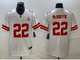 Kansas City Chiefs #22 Trent McDuffie Limited Jersey White