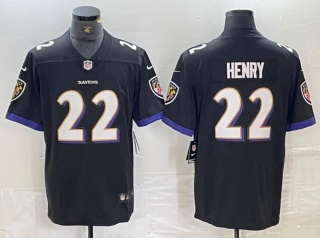 Baltimore Ravens #22 Derrick Henry Limited Jersey Black
