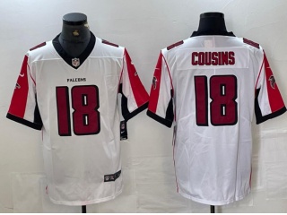 Atlanta Falcons #18 Kirk Cousins Limited Jersey White