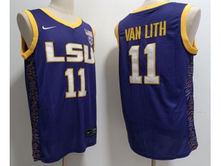 LSU Tigers #11 Hailey Van Lith Limited Jersey Purple