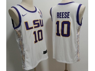 LSU Tigers #10 Angele Reese Limited Jersey White