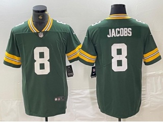 Green Bay Packers #8 Josh Jacobs Limited Jersey Green