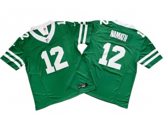 New York Jets #12 Joe Namath Vapor F.U.S.E. Limited Jersey Legacy Green