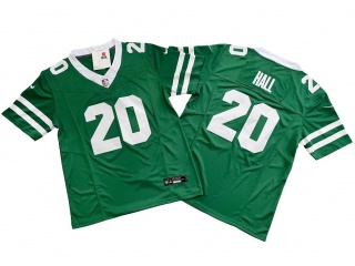 New York Jets #20 Breece Hall Vapor F.U.S.E. Limited Jersey Legacy Green