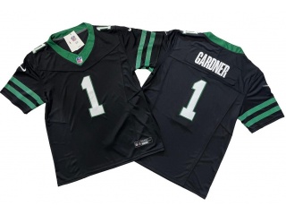 New York Jets #1 Ahmad Sauce Vapor F.U.S.E. Limited Jersey Legacy Black