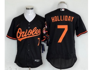 Baltimore Orioles #7 Jackson Holliday Flexbase Jersey Black