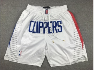 Los Angeles Clippers Just Don Short White