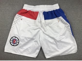 Los Angeles Clippers Just Don Short White