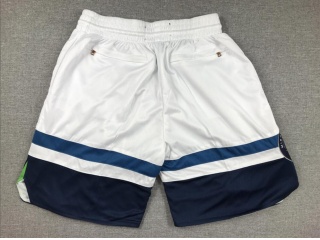 Minnesota Timberwolves Throwback Short White