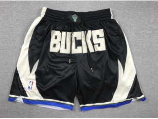 Milwaukee Bucks Throwback Short Black