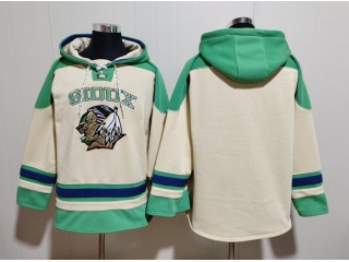 North Dakota Fighting Sioux Blank Hoodie Cream