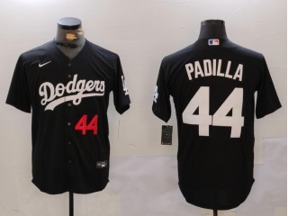Los Angeles Dodgers #44 Vicente Padilla Player Limited Jersey Black