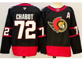 Fanatics Ottawa Senators #72 Thomas Chabot Jersey Black
