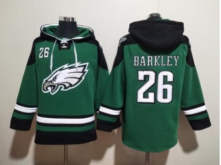Philadelphia Eagles #26 Saquon Barkley Hoodie Green