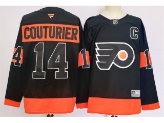 Fanatics Philadelphia Flyers #14 Sean Couturier Jersey Black