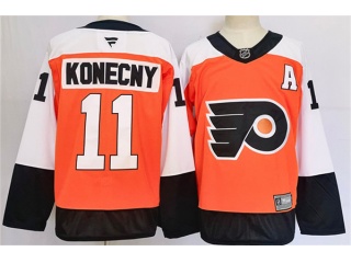 Fanatics Philadelphia Flyers #11 Travis Konecny Jersey Orange