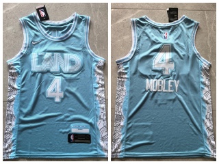 Cleveland Cavaliers #4 Evan Mobley 2024-25 City Jersey Blue
