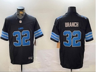 Detroit Lions #32 Brian Branch Vapor F.U.S.E. Limited Jersey Legacy Black