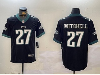Philadelphia Eagles #27 Quinyon Mitchell Vapor Limited Jersey Black
