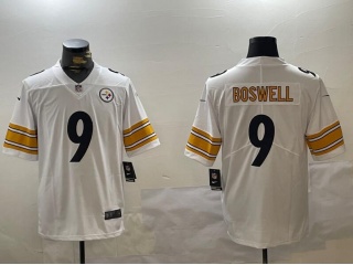 Pittsburgh Steelers #9 Chris Boswell Limited Jersey White