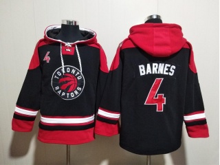 Toronto Raptors #4 Scottie Barnes Hoodie Black