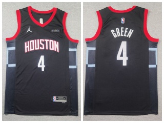 Houston Rockets #4 Jalen Green Jersey Black