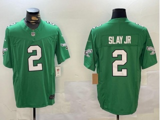 Philadelphia Eagles #2 Darius Slay Jr. F.U.S.E Limited Jersey Kelly Green