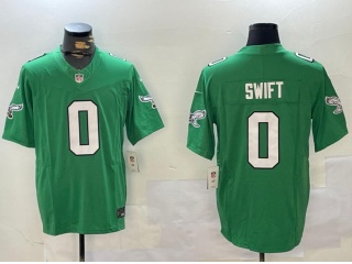 Philadelphia Eagles #0 D'Andre Swift F.U.S.E Limited Jersey Kelly Green