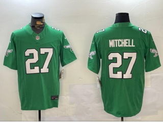 Philadelphia Eagles #27 Quinyon Mitchell F.U.S.E Limited Jersey Kelly Green
