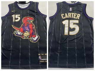 Toronto Raptors #15 Vince Carter 2024-25 City Edition Jersey Black