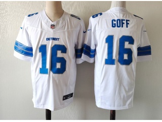 Detroit Lions #16 Jared Goff Vapor F.U.S.E. Limited Jersey Legacy White