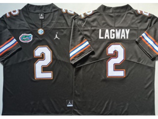 Florida Gators #2 DJ Lagway Vapor Limited Jersey Black