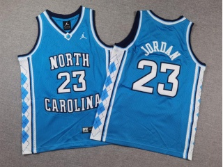 Youth North Carolina #23 Michael Jordan Jersey Blue