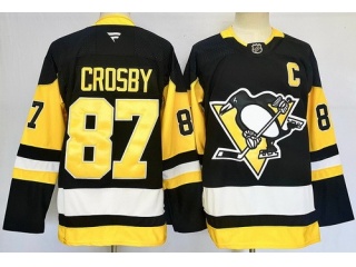 Fanatics Pittsburgh Penguins #87 Sidney Crosby Jersey Black