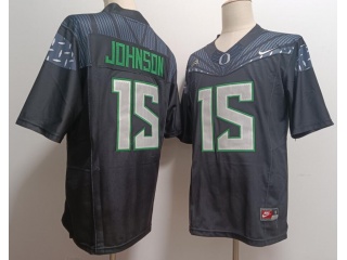 Oregon Ducks #15 Tez Johnson Vapor F.U.S.E Limited Jersey Black
