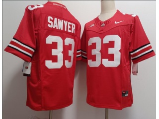 Ohio State Buckeyes #33 Jack Sawyer F.U.S.E Limited Jersey Red
