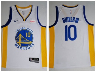 Golden State Warriors #10 Jimmy Butler III Jersey White