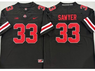 Ohio State Buckeyes #33 Jack Sawyer Vapor Limited Jersey Black