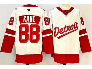 Fanatics Detroit Red Wings #88 Patrick Kane 2025 NHL Stadium Series Jersey White