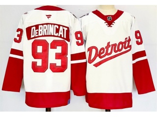 Fanatics Detroit Red Wings #93 Alex DeBrincat 2025 NHL Stadium Series Jersey White