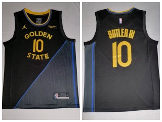 Golden State Warriors #10 Jimmy Butler III 2024-25 Jersey Black