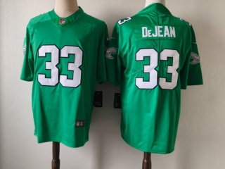 Philadelphia Eagles #33 Cooper DeJean Vapor Limited Jersey Kelly Green