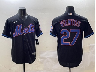New York Mets #27 Mark Vientos Players Limited Jersey Black