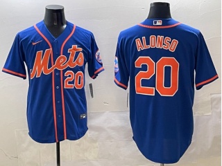 New York Mets #20 Pete Alonso Limited Player Jersey Blue