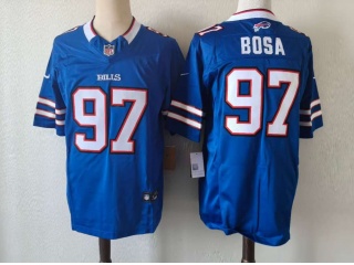 Buffalo Bills #97 Nick Bosa Limited Jersey Blue