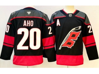Fanatics Carolina Hurricanes #20 Sebastian Aho Jersey Black