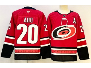 Fanatics Carolina Hurricanes #20 Sebastian Aho Jersey Red