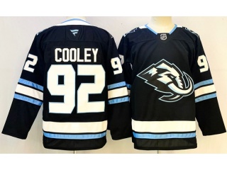 Fanatics Utah Hockey Club #92 Logan Cooley Jersey Black