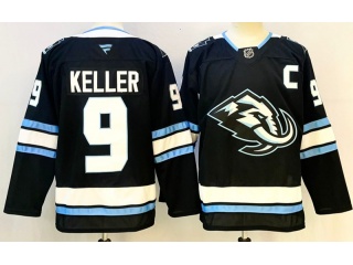 Fanatics Utah Hockey Club #9 Clayton Keller Jersey Black